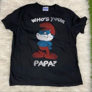 Papa Smurf Graphic Shirt